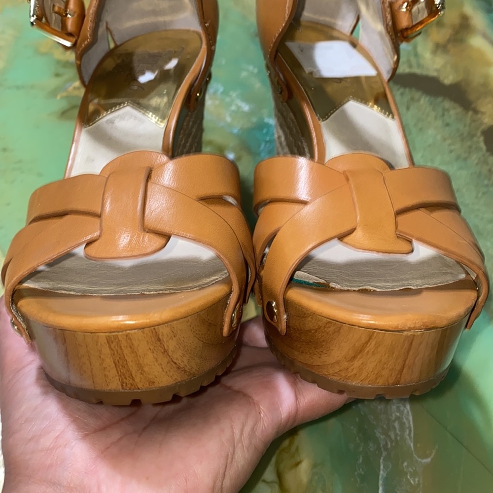 Michael Kors Jet Set “Somerly” Platform Wedge New - Picture 13 of 15
